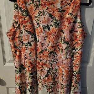 Floral Sleeveless Dress